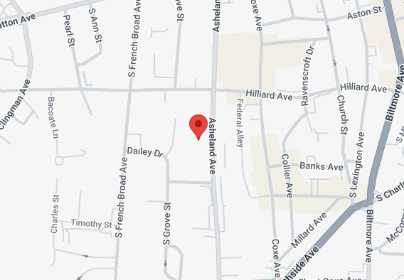 Asheville Women's Medical Center Asheland Avenue Asheville Office Map of Asheville Women's Medical Center Asheland Avenue Asheville Office